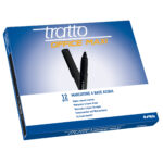 Pennarelli Office punta feltro - punta maxi - tratto 0,80-2,00mm - nero  - Tratto - conf. 12 pezzi - immagine 2