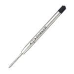 Refill sfera Quink standard  - punta large - metallo - nero - Parker - immagine 2