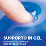 Mousepad con poggiapolsi in gel - blu trasparente - Fellowes - immagine 3