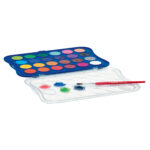 Pastiglie Acquerelli - ø 30mm  - colori assortiti - Giotto - astuccio 24 pastiglie - immagine 2