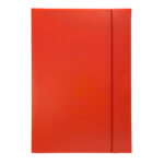 Cartella progetto con elastico - 24 x 35 cm - dorso 3 cm - rosso - Fellowes - immagine 2