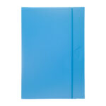 Cartella progetto con elastico - 24 x 35 cm - dorso 3 cm - azzurro - Fellowes - immagine 2