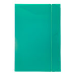 Cartella progetto con elastico - 24 x 35 cm - dorso 3 cm - verde - Fellowes - immagine 2