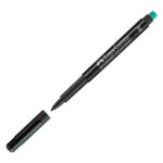 Pennarello Multimark universale permanente con gomma  - punta media 1,0mm - astuccio 4 colori - Faber-Castell - immagine 2