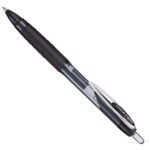 Roller gel a scatto Uni Ball Signo 207 - punta 0,7mm - nero - Uni Mitsubishi - immagine 2
