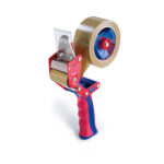 Tendinastro Dispenser 57455 - per nastri fino a 5 cm - 2 rotoli di nastro color avana 5 cm x 66 m inclusi - Tesa - immagine 2