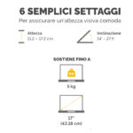 Supporto notebook Office Suites - Fellowes - immagine 4
