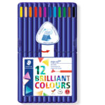 Matite colorate Ergosoft - triangolari - colori assortiti - Staedtler - astuccio 12 pezzi - immagine 2