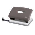 Perforatore 1270 - max 16 fogli - 2 fori - passo 8 cm - colori assortiti - Lebez - immagine 2