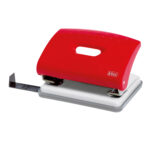 Perforatore 1270 - max 16 fogli - 2 fori - passo 8 cm - colori assortiti - Lebez - immagine 3