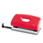Perforatore 1260 - max 10 fogli - 2 fori - passo 8 cm - colori assortiti - Lebez - immagine 3