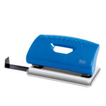 Perforatore 1260 - max 10 fogli - 2 fori - passo 8 cm - colori assortiti - Lebez - immagine 6