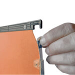 Cartella sospesa Cartesio Plus - armadio - interasse 33 cm - fondo U - 33 x 28 cm - arancio - Bertesi - immagine 5