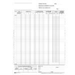 Registro prima nota Iva corrispettivi - 13/13 fogli autoricalcanti - 29,7 x 23cm - Edipro - immagine 4