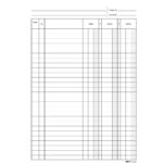 Registro dare/avere/saldo - 24 x 17cm - 100 fogli - Edipro - immagine 3