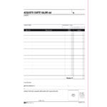 Blocco acquisto valori bollati - 50/50 fogli autoricalcanti - 23 x 15cm - Edipro - immagine 3