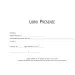 Blocco presenze - 15 x 23cm - 50/50 fogli autoricalcanti - Edipro - immagine 3