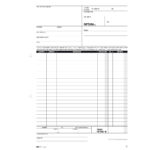 Blocco fatture 1 aliquota Iva - 50/50 fogli autoricalcanti - 29,7 x 21cm - Edipro - immagine 2