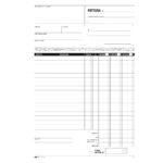 Blocco fatture 3 aliquota Iva - 50 fogli 2 copie autoricalcanti - 29,7 x 21cm - Edipro - immagine 2