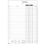 Blocco prima nota cassa entrate/uscite - 50/50 fogli autoricalcanti - 31 x 21cm - Edipro - immagine 2