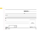 Blocco ricevute generiche - 50 fogli 2 copie autoricaricanti - 9,9 x 17cm - 50 fogli - Edipro - immagine 2