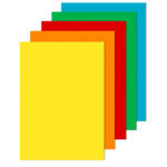 Carta Rismaluce Small - A4 - 200 gr - mix 5 colori - Favini - conf. 50 fogli - immagine 2