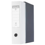 Registratore Eurofile G55 - dorso 8 cm - protocollo 23 x 33 cm - bianco - Esselte - immagine 2