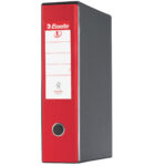 Registratore Eurofile G55 - dorso 8 cm - protocollo 23 x 33 cm - rosso - Esselte - immagine 2
