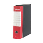 Registratore Oxford G83 - dorso 8 cm - commerciale 23 x 30 cm - rosso - Esselte - immagine 2