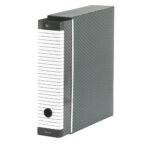 Registratore Delso Line G14 - dorso 5 cm - protocollo 23 x 33 cm - grigio - Esselte - immagine 2