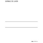 Registro giornale lavori - 31 x 21cm - 47pg - numerate - Edipro - immagine 3