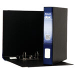 Registratore Dox 4 - dorso 5 cm - commerciale 23 x 29,7 cm - blu - Esselte Dox - immagine 2