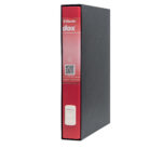 Registratore Dox 5 - dorso 5 cm - protocollo 23 x 34 cm - rosso - Esselte Dox - immagine 2