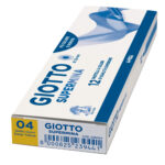 Pastello Supermina - mina 4 mm - giallo scuro 04 - Giotto - immagine 2