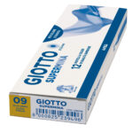 Pastello Supermina - mina 4 mm - giallo ocra 09 - Giotto - immagine 2