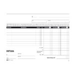 Blocco fatture 3 aliquote Iva - 50 fogli 2 copie autoricalcanti - 15 x 23cm - Edipro - immagine 2