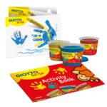 Supercolori a dita - 100 ml  - rosso, blu, giallo - Giotto - conf. 3 pezzi - immagine 2