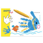 Supercolori a dita - 100 ml  - rosso, blu, giallo - Giotto - conf. 3 pezzi - immagine 6