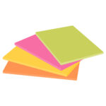 Blocco foglietti Post-it Super Sticky Meeting Notes - 6845-SSP - 203 x 152 mm - giallo/rosa neon - 45 fogli - Post-it - immagine 2