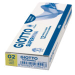 Pastello Supermina - mina 4 mm - giallo limone 02 - Giotto - immagine 2