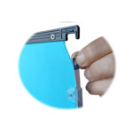 Cartella sospesa Joker - armadio - interasse 33 cm - fondo V - 33 x 28 cm - blu - Bertesi - immagine 3