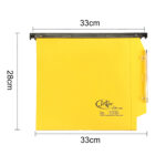 Cartella sospesa Joker - armadio - interasse 33 cm - fondo V - 33 x 28 cm - giallo - Bertesi - immagine 2