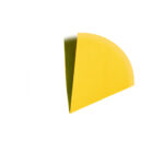Cartella sospesa Joker - armadio - interasse 33 cm - fondo V - 33 x 28 cm - giallo - Bertesi - immagine 3