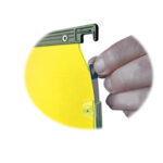 Cartella sospesa Joker - armadio - interasse 33 cm - fondo V - 33 x 28 cm - giallo - Bertesi - immagine 4
