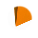 Cartella sospesa Joker - cassetto - interasse 39 cm - fondo V - 37 x 25 cm - arancio - Bertesi - immagine 3