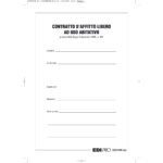 Fascicolo contratto di locazione libero - 29,7 x 21cm - Edipro - immagine 2