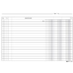 Schede - 3 colonne - 15 x 21 cm orizzontale - Edipro - conf. 100 pezzi - immagine 2