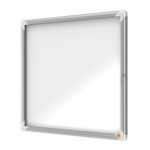 Bacheca per interni - fondo magnetico bianco - 6 fogli A4 - orizzontale - Nobo - immagine 2