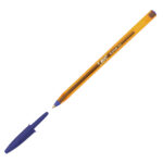Penna sfera Cristal - punta fine 0,8 mm - blu - Bic - conf. 50 pezzi - immagine 2