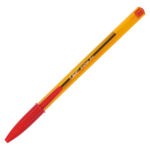 Penna sfera Cristal - punta fine 0,8 mm - rosso - Bic - conf. 50 pezzi - immagine 3